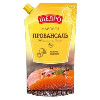 Майонез 400г Щедро Провансаль 67%