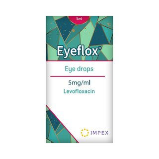 აიფლოქსი - Eyeflox 0.5% თვალის წვეთები 5მლ