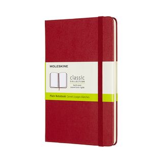 Записник Moleskine Classic Медіум / Нелінований Червоний