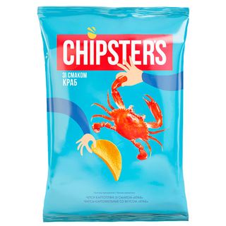 Чіпси Chipsters "Краб" 110г.