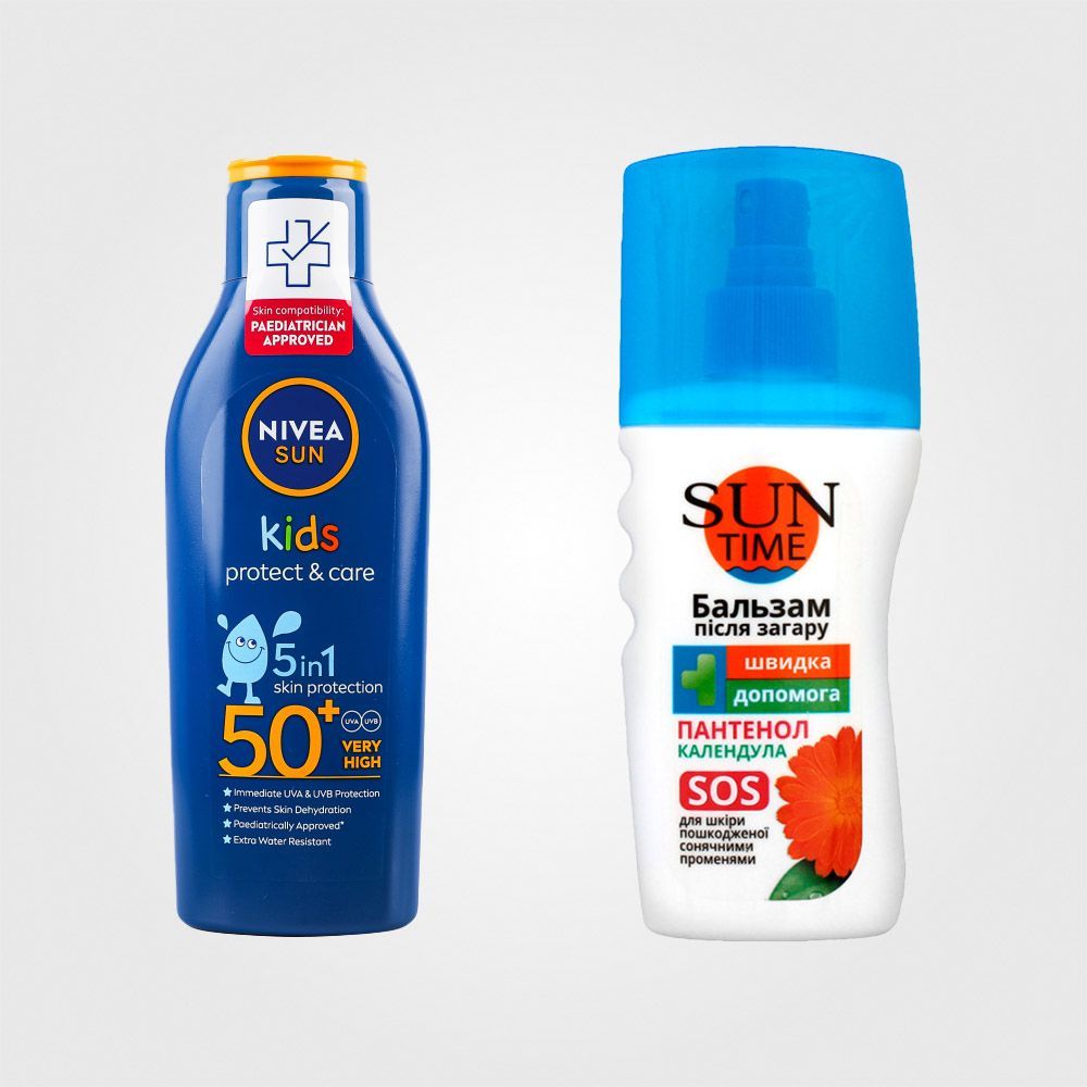 Засоби для засмаги.