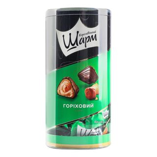 Цукерки АВК Королівський шарм 235 г з горіховою начинкою