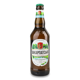 Пиво Закарпатське Оригінальне світле 0,5л