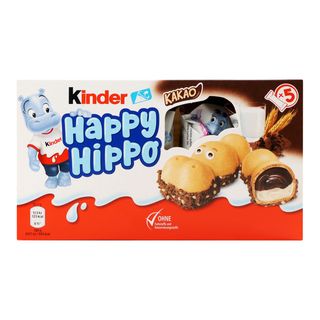 Вафлі Kinder 103,5 г Happy Hippo Какао крем (Німеччина) И023