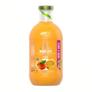  100% Organic Pure Orange Juice, 1L