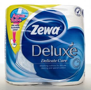 Папір туал. ZEWA Deluxe білий 3-шари /4шт