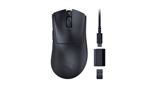 გეიმინგ მაუსი Razer Mouse DeathAdder V3 HyperSpeed, WL, black RZ01-05140100-R3G1 (13516)
