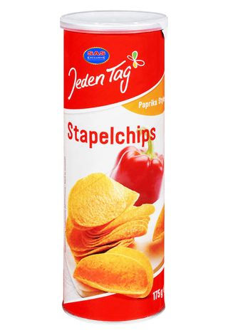 Չիպս պապրիկայի «Jeden Tag» 175գ