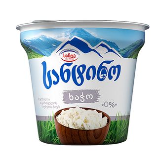 სანტინო ხაჭო 0% 180 გ./4860051006033