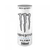 Напій енергетичний Monster Energy Ultra безалкогольний з/б 0,5л