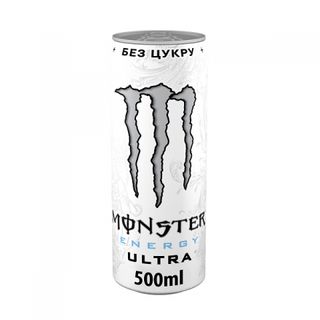 Напій енергетичний Monster Energy Ultra безалкогольний з/б 0,5л