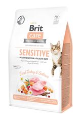 Корм д/котів Brit Care 400 г сух. Sensitive HDigestion and Delicate Taste
