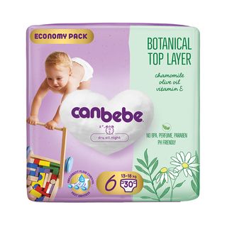 Canbebe - ქანბებე Botanical 13-18 კგ 30 ცალი 5277