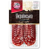 Ковбаса Алан Українська сирокопчена вищий гатунок 80г