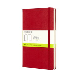 Записник Moleskine Classic Середній / Нелінований Червоний