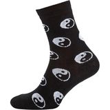 Шкарпетки чоловічі класичні високі RT1311-127 Інь-янь 39-42 Чорні