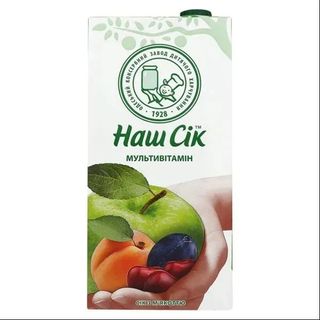 Сік Наш Сік Мультівітамін З М`Якоттю 1.93Л