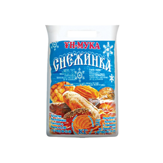 МУКА СНЕЖИНКА 10кг ВЫСШИЙ СОРТ, ШК: 4870207750048