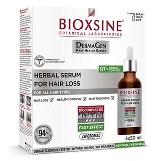 ბიოქსინი - შრატი თმის ცვენის საწინააღმდეგო ყველა ტიპის თმის 3X50მლ 0180 Bioxcin - Serum Anti-Hair Loss All Hair Types 3X50ml 0180