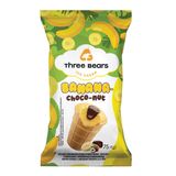 Морозиво Banana  Choco-Nut ваф. стакан 75г Три Ведмеді