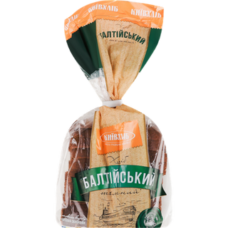 Хліб Київхліб Балтійський темний нарізний 400 г