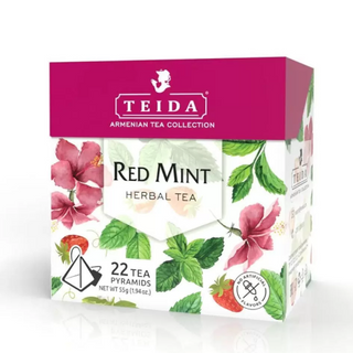 Թեյ Թեյդա ռեդ մինթ մրգային 55գ x22