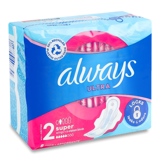 Гігієнічні прокладки Always Ultra Super 2 8шт