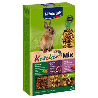 Крекер Vitakraft з овоч, горіх, лісов. ягодами для кроликів, (3 шт)