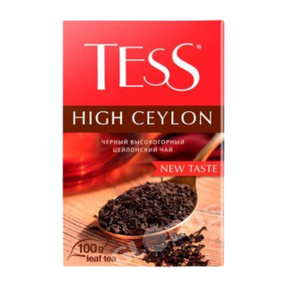 Черный чай Тесс в пак Ршпр Ceylon 100 гр