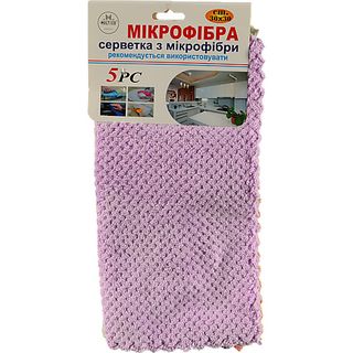Набір серветок мікрофібра 30*30 см тип 1