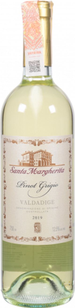Вино Санта Маргарита Піно Гріджіо DOC 0,75 л сух. біле