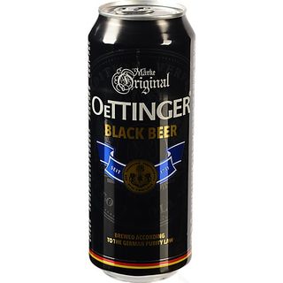 Пиво Oettinger 0.5л 4.9% темне баварське black beer з.б