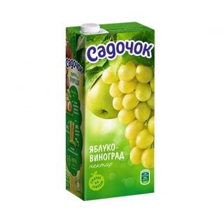 Нектар 0,95л Садочок Яблуко-Виноград