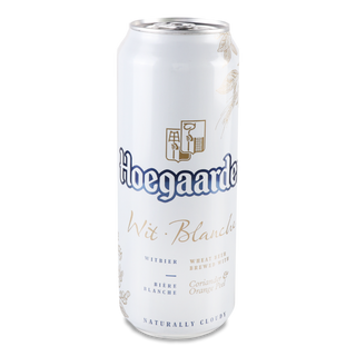 Пиво Hoegaarden White з/б 0,5л