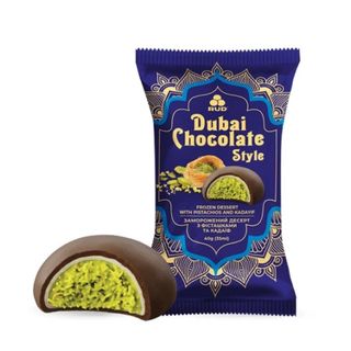 Десерт Dubai Chocolate Style з фісташкою 40г