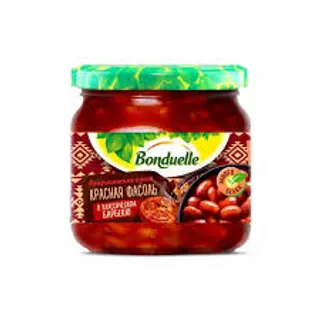 Фасоль Bonduelle красная барбекю 350мл с/б