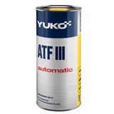 Олива для автоматичних трансмісій YUKO ATF III    каністра 1