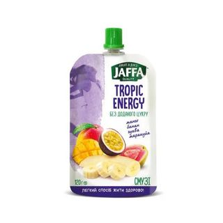 Смузі з перетертих манго.бананів.гуави з маракуйєю 120мл