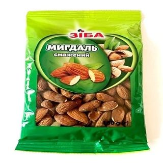 Мигдаль 100 г Зіба смажений м/уп