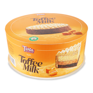 Торт Tarta Toffeе Milk бісквітний 450г