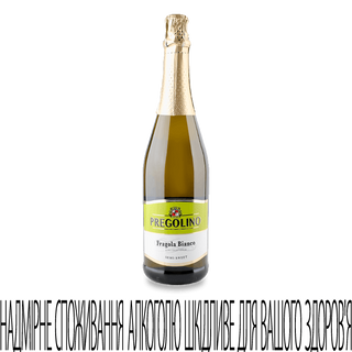 Напій винний Pregolino Fragola Bianco білий напівсолодкий 0,75л