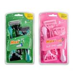 Бритви одноразові 3 шт Max блістер