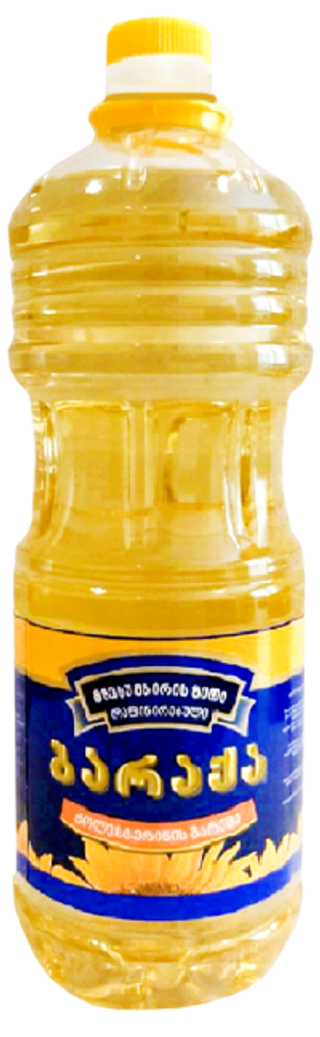 მზესუმზირის ზეთი 2ლ ბარაქა