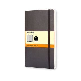 Записник Moleskine Classic Середній / Лінійка Чорний М’який