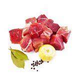 საქონლის კუბები უცხიმო (ნედლი) 1კგ/2103688000008