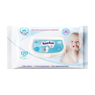 Салфетки Yokosun Влажные 120 Шт