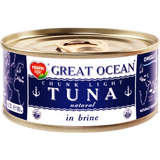 Тунець Great Ocean шматочками у власному соку 185 г