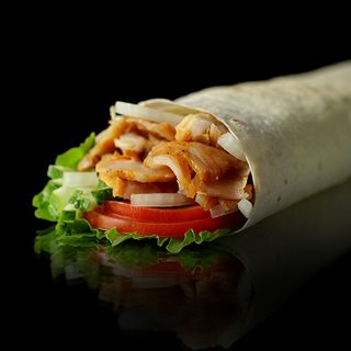 Донер-Кебаб з курк. в лаваші з гірч. соусом, 370г