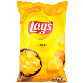 Чипсы Lay's натуральные соленые 140г