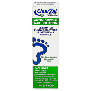 ქლიარზალი ხსნარი გარეგანი 30მლ +შუშის ქლიბი #1  ClearZal in vial 30ml